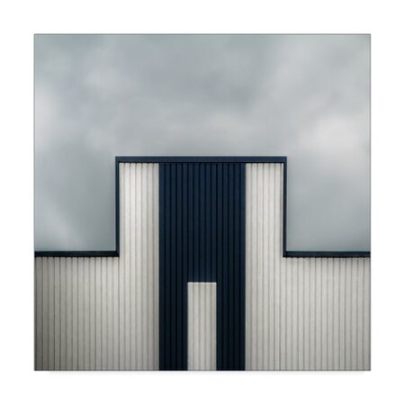 Trademark Fine Art Gilbert Claes 'The Tetris Factory' Canvas Art, 18x18 1X07519-C1818GG